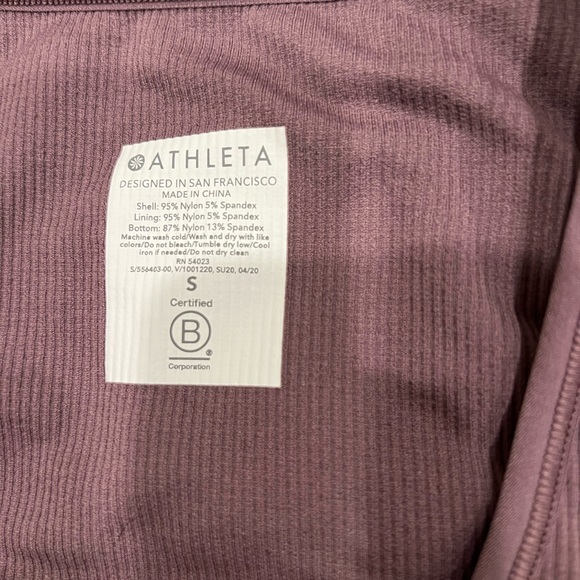 Athleta Ribbed Tops - Picture 2 of 2